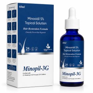 Minopil-3G Minoxidil 5% Hair Restoration Formula